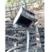 Remnants from the fire in Linden, Guyana. (Photo credit: Guyana Fire Service)
