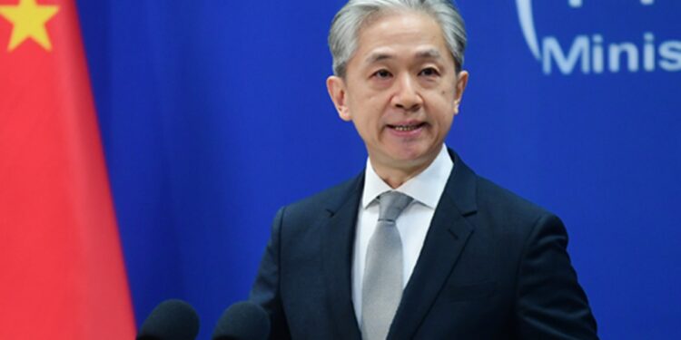 Chinese Foreign Ministry spokesperson Wang Wenbin Photo: mfa.gov.cn