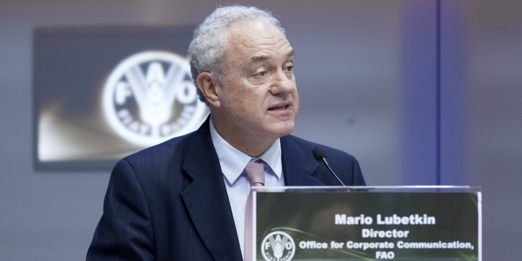 Mario Lubetkin, FAO Assistant Director-General and FAO Regional Representative for Latin America and the Caribbean.
