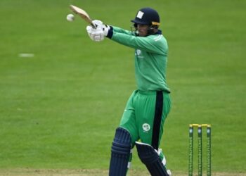 Murray Commins hit 118* for Emerging Ireland.