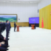 Senior officials of departments and units under China's State Council make a public pledge of allegiance to the Constitution at a ceremony, which is overseen by Premier Li Qiang, on Dec. 8, 2023. (Xinhua/Liu Bin)