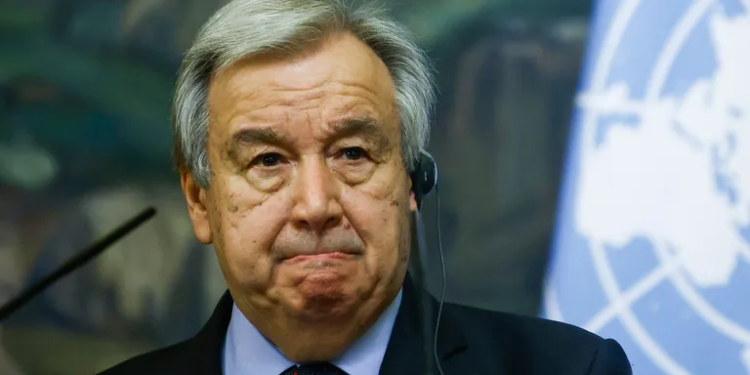 United Nations Secretary-General António Guterres