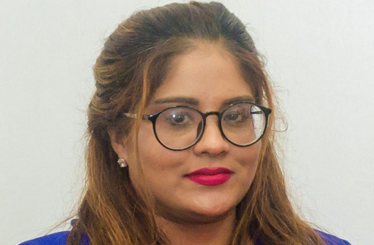 Opposition Member of Parliament and attorney-at-law Geeta Chandon-Edmond