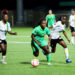 PARAMARIBO, SURINAM. NOVEMBER 29th: Anya Tribune #3 of Guyana drives the ball during the League B Group A match between Dominica and Guyana in the Concacaf Road to W Gold Cup, held at the Dr. Ir. Franklin Essed stadium, in Paramaribo, Surinam.
(PHOTO BY DWIGHT ALIDARSO/STRAFFON IMAGES/MANDATORY CREDIT/EDITORIAL USE/NOT FOR SALE/NOT ARCHIVE)