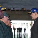 Venezuela's President Nicolas Maduro meets military staff at the Ministry of Defence, in Caracas, Venezuela on Thursday. Jhonn Zerpa / Miraflores Palace via Reuters