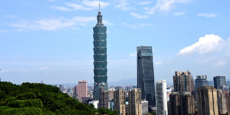 The Taipei 101 skyscraper in Taipei, southeast China's Taiwan, July 21, 2019. /Xinhua