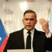 In this photo taken on May 4, 2020, Venezuela's chief prosecutor Tarek William Saab holds a news conference in Caracas. © Manaure Quintero, Reuters