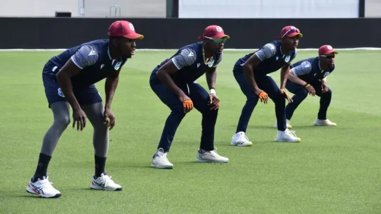West Indies train ahead of the first Test • CWI Media