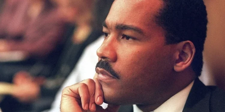 ATLANTA — Dexter Scott King, the younger son of the Rev. Martin Luther King Jr. and Coretta Scott King, died Monday after battling prostate cancer.

The King Center in Atlanta, which Dexter King served as chairman, said the 62-year-old son of the civil rights icon died at his home in Malibu, California. His wife, Leah Weber King, said in a statement that he died "peacefully in his sleep."

The third of the Kings' four children, Dexter King was named for the Dexter Avenue Baptist Church in Montgomery, Alabama, where his father served as a pastor when the Montgomery bus boycott launched him to national prominence in the wake of the 1955 arrest of Rosa Parks.

Dexter King was just 7 years old when his father was assassinated in April 1968 while supporting striking sanitation workers in Memphis, Tennessee. In his 2004 memoir, "Growing Up King," Dexter King recalled his father's slaying as the end of a carefree childhood.

"Ever since I was seven, I've felt I must be formal," he wrote, adding: "Formality, seriousness, certitude — all these are difficult poses to maintain, even if you're a person with perfect equilibrium, with all the drama life throws at you."

As an adult, Dexter King became an attorney and focused on shepherding his father's legacy and protecting the King family's intellectual property. In addition to serving as chairman of the King Center, he was also president of the King estate.

RACE
Important parts of Martin Luther King Jr.'s legacy are often glossed over
Everyone from the Tea Party to immigrants rights groups want a piece of Dr. King
CODE SWITCH
Everyone from the Tea Party to immigrants rights groups want a piece of Dr. King
In addition to his work with the King Center, Dexter King was known for the striking resemblance he bore to his father. They looked so much alike that the son ended up portraying his famous father in a 2002 TV movie about Parks.

Coretta Scott King died in 2006, followed by the Kings' oldest child, Yolanda King, in 2007.

"Words cannot express the heart break I feel from losing another sibling," the Rev. Bernice A. King, the youngest of the four, said in a statement.

His older brother, Martin Luther King III, said: "The sudden shock is devastating. It is hard to have the right words at a moment like this. We ask for your prayers at this time for the entire King family."