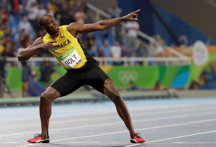In this file photo from August 2016, Jamaica's Usain Bolt celebrates winning the gold medal in the men's 200m final at the Olympic Games in Rio de Janeiro, Brazil. (Photo: AP)