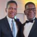 Dehring and Rowe at the Westin Hotel in Fort Lauderdale on Saturday night where Dehring called for Jamaica to lift their lifetime ban on Rowe.