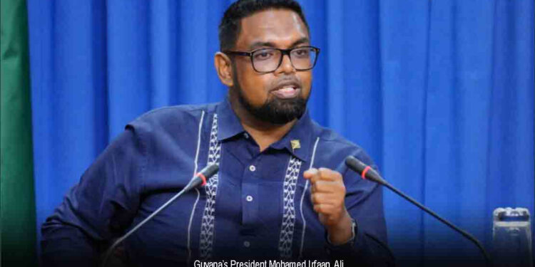 President Irfaan Ali