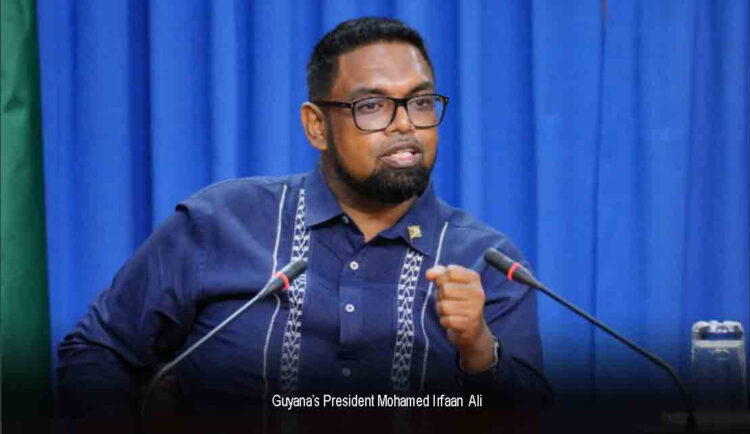 President Irfaan Ali