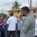 President Mohamed Irfaan Ali engaging residents of Ithaca, Region Five on Tuesday