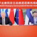 Chinese President Xi Jinping meets with Finnish President Sauli Niinisto via video link in Beijing, capital of China, Jan. 10, 2024. (Xinhua/Liu Bin)