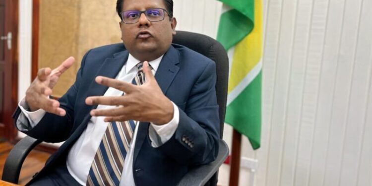 Guyana’s Finance Minister Ashni Singh. Photo by José Enrique Arrioja.