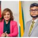 L-R Education Minister Priya Manickchand, IFAAD Vice Chair, former Mayor Pt. Ubraj Narine