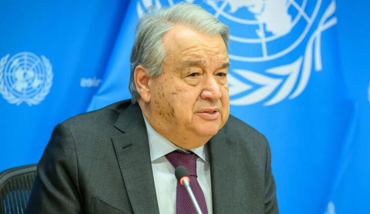António Guterres, United Nations Secretary-General)