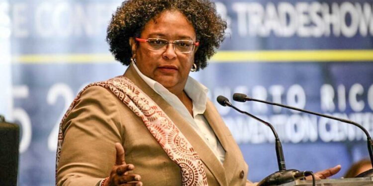 Barbados Prime Minister Mia Mottley
