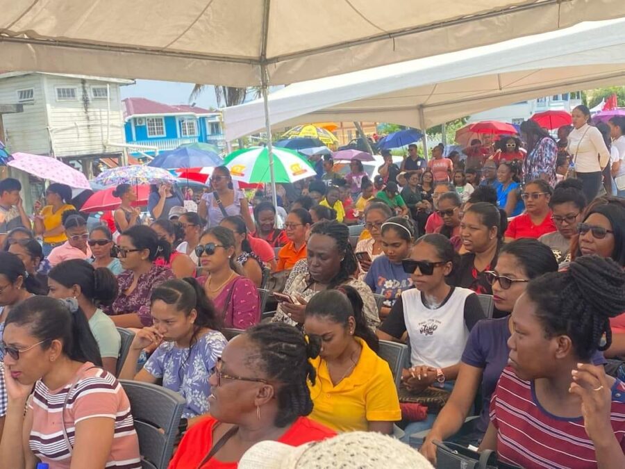 2024 Striking teachers . Photo credit GTU's