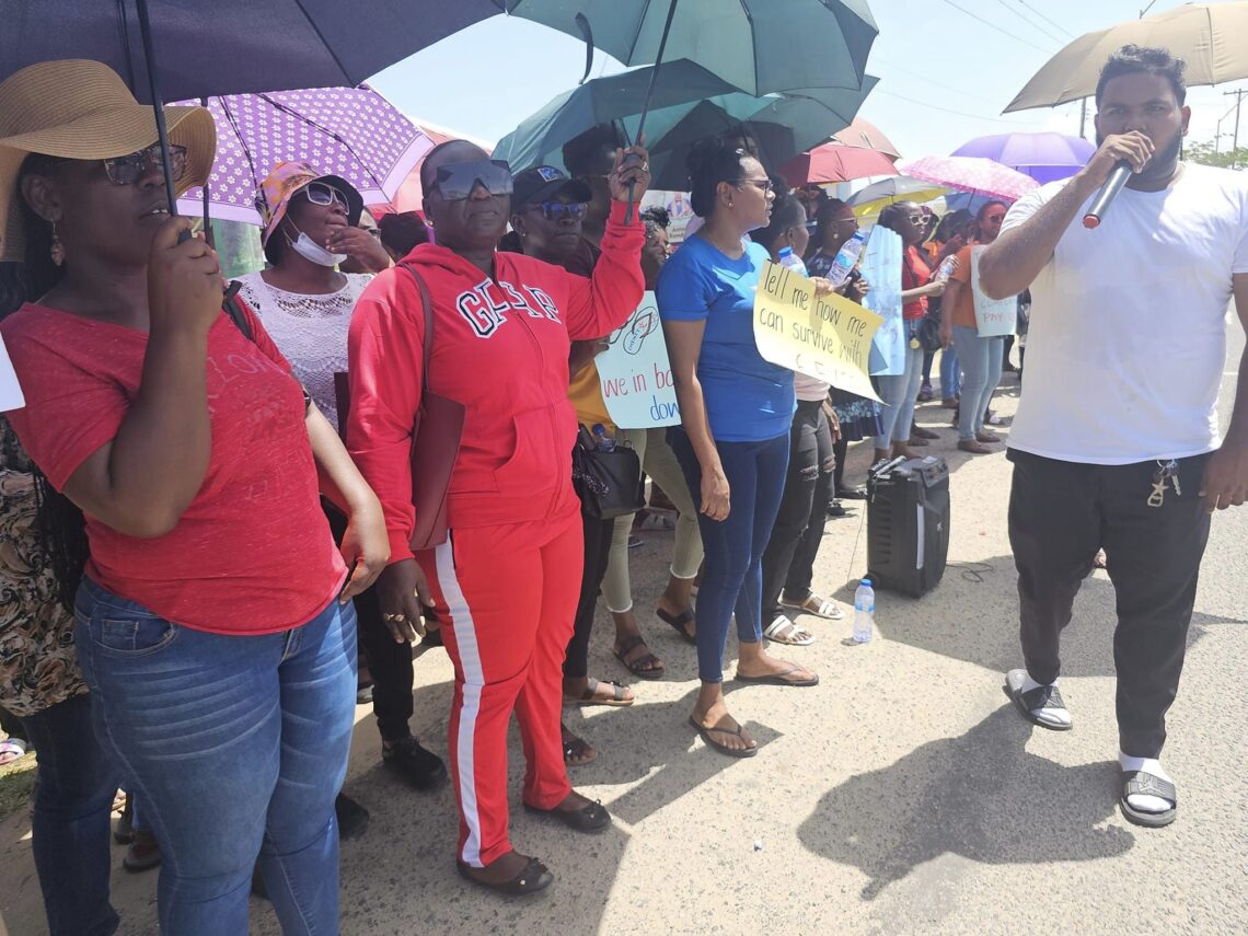 Teachers on strike- GTU   photo
