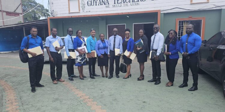 Member of the Guyana Teachers Union Leadership team