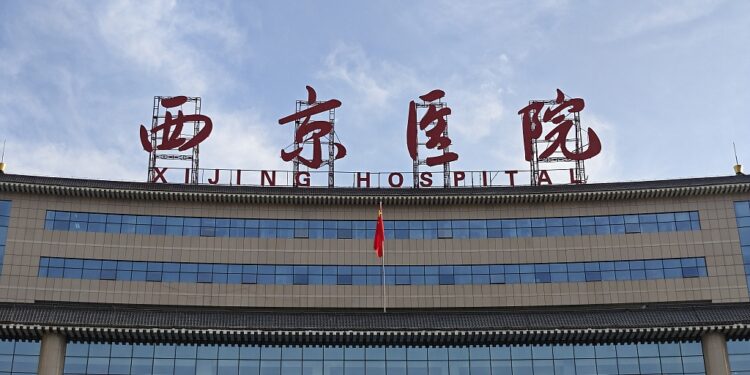 Xijing Hospital in Xi'an, Shaanxi province. [Photo/VCG]