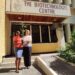 Keisha Harrison, Project Officer at RISE Life Management Services, presents a true Jamaican Mahogany plant to Dr. Sylvia Mitchell of the UWI Biotechnological Centre. Dr. Mitchell also received the DNA analysis research findings.