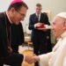 Bishop Ali Herrera meets with Pope Francis (file photo)