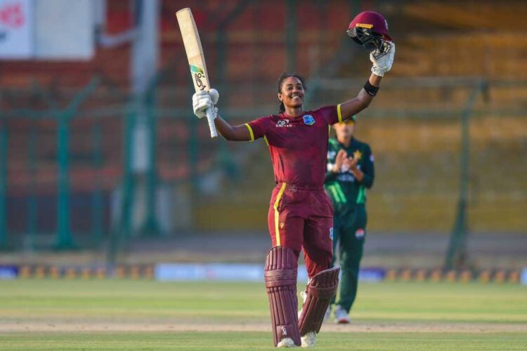 Hayley Matthews scored 141 off 149 balls in Karachi • PCB