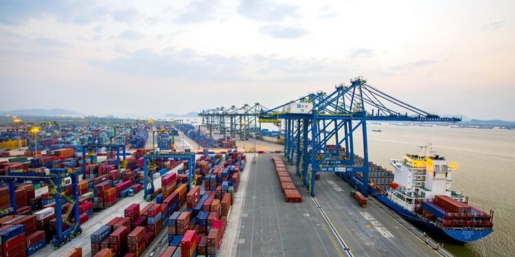 Dongguan in South China's Guangdong province is a busy port on the Pearl River. [Photo provided to China Daily]
