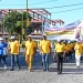 Minister of Labour Joseph Hamilton participates in the Occupational Safety and Health Day walk