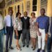 (L-R) GTUC General Secty Lincoln Lewis, GTU 2nd Vice President Julian Cambridge, GTU Member, Senior Counsel Roysdale Forde, GTU General Secty Coretta McDonald, GTU Ex Member, GTU President Dr. Mark Lyte on April 19, 2024 after Justice Sandil Kissoon delivered his landmark ruling, upholding constitutional right to collective bargaining