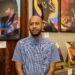 Local artist Hezron Henry (newslinetci photo)