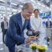 German Chancellor Olaf Scholz visits the Bosch hydrogen drive production facility in southwest China's Chongqing Municipality, April 14, 2024. /CFP