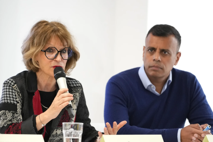 image.png
Agnes Callamard, Secretary General of Amnesty International, speaks alongside Sacha Deshnukh, Amnesty International’s UK Chief Executive at a press conference in London, ahead of ‘The State of the World’s Human Right,’ its annual report on global human rights situation (AP photo/Kristy Wigglesworth)