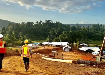 The Oko West gold project. (Image courtesy of Reunion Gold.)