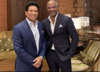 File photo of Brian Lara and Sachin Tendulkar