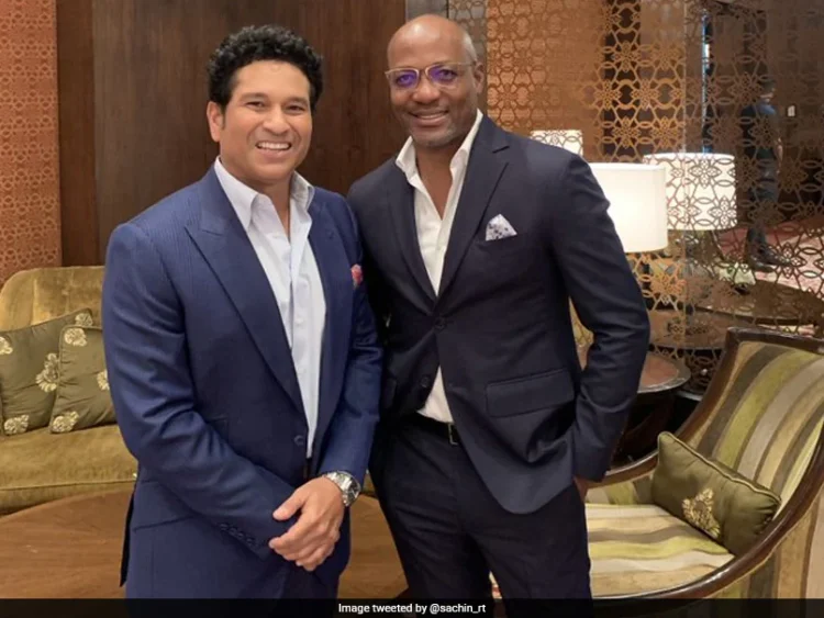 File photo of Brian Lara and Sachin Tendulkar