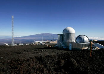 The Mauna Loa Observatory atmospheric research facility in Hawaii in 2009. Photograph: Chris Stewart/AP