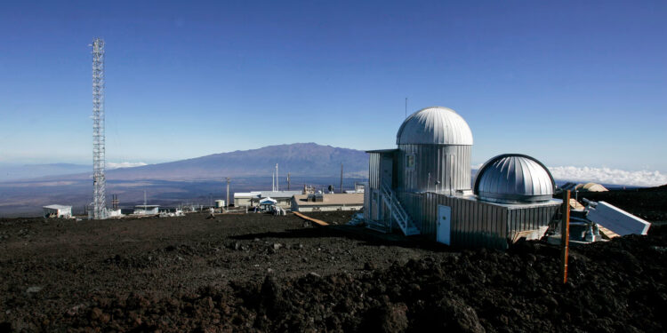 The Mauna Loa Observatory atmospheric research facility in Hawaii in 2009. Photograph: Chris Stewart/AP