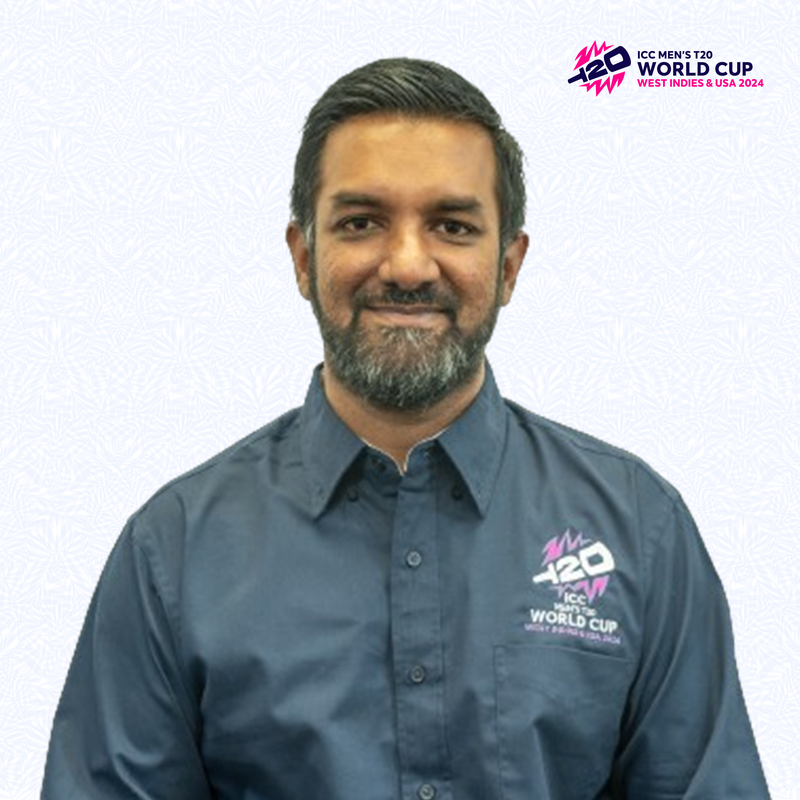 ICC Men's T20 World Cup 2024 Tournament Director Fawwaz Baksh