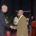 Fmr President David Granger (l), Fmr Minister Oscar Clarke (r)