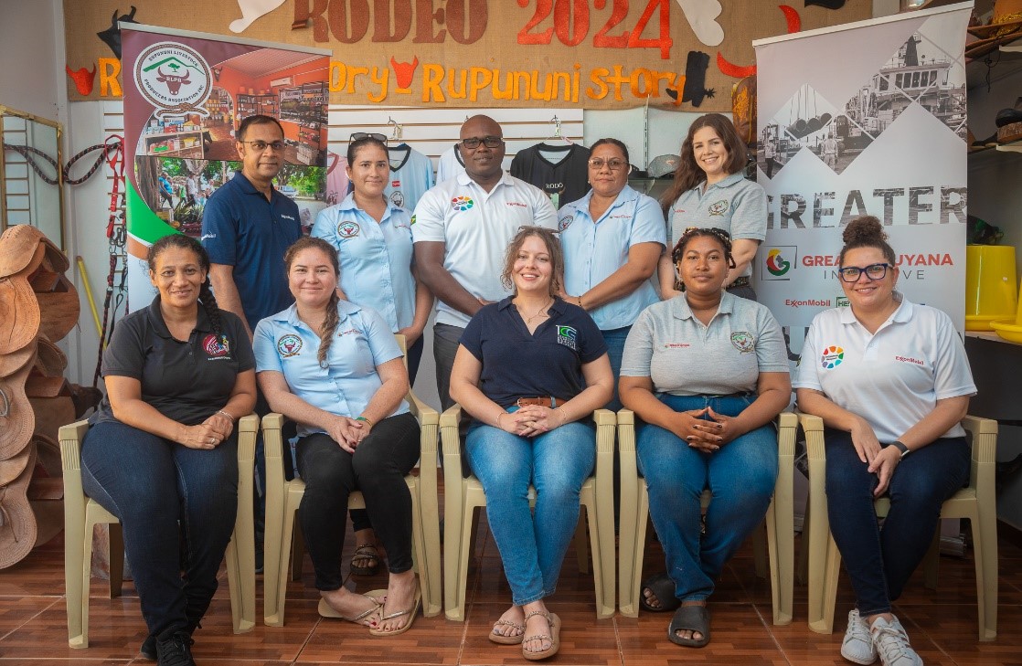 Greater Guyana Initiative Team with the Rupununi Livestock Producers Association Executive Members