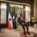 Equatorial Guinean President Teodoro Obiang Nguema Mbasogo speaks during an interview with Xinhua in Malabo, Equatorial Guinea, May 22, 2024. (Xinhua/Han Xu)