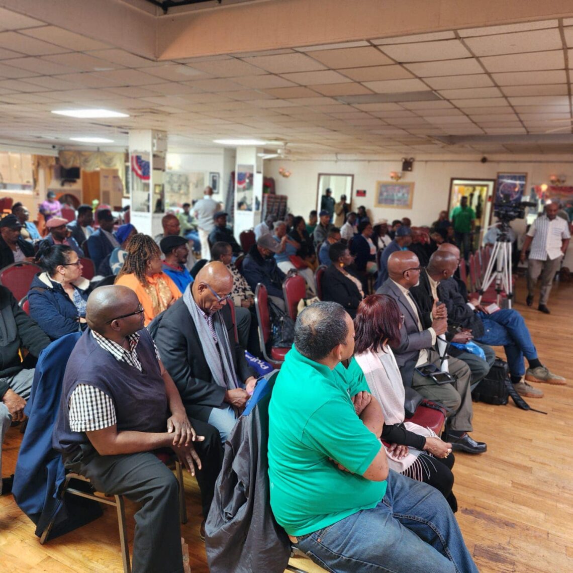 Section of the audience at the Town Hall, Woodbine Ballroom, Brooklyn NY on May 10, 2024