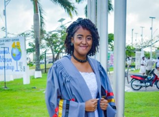 Ellisa Jonas at CPCE Graduation 