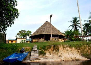 Village of Moraikobai in Region Five (Guyana Chronicle photo)