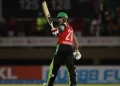 Rahmanullah Gurbaz played for Guyana Amazon Warriors in 2022  •  Getty Images