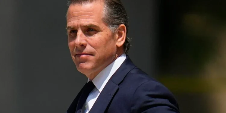 President Joe Biden's son Hunter Biden arrives for a court appearance Oct. 3 in Wilmington, Del.
 Matt Rourke, Associated Press